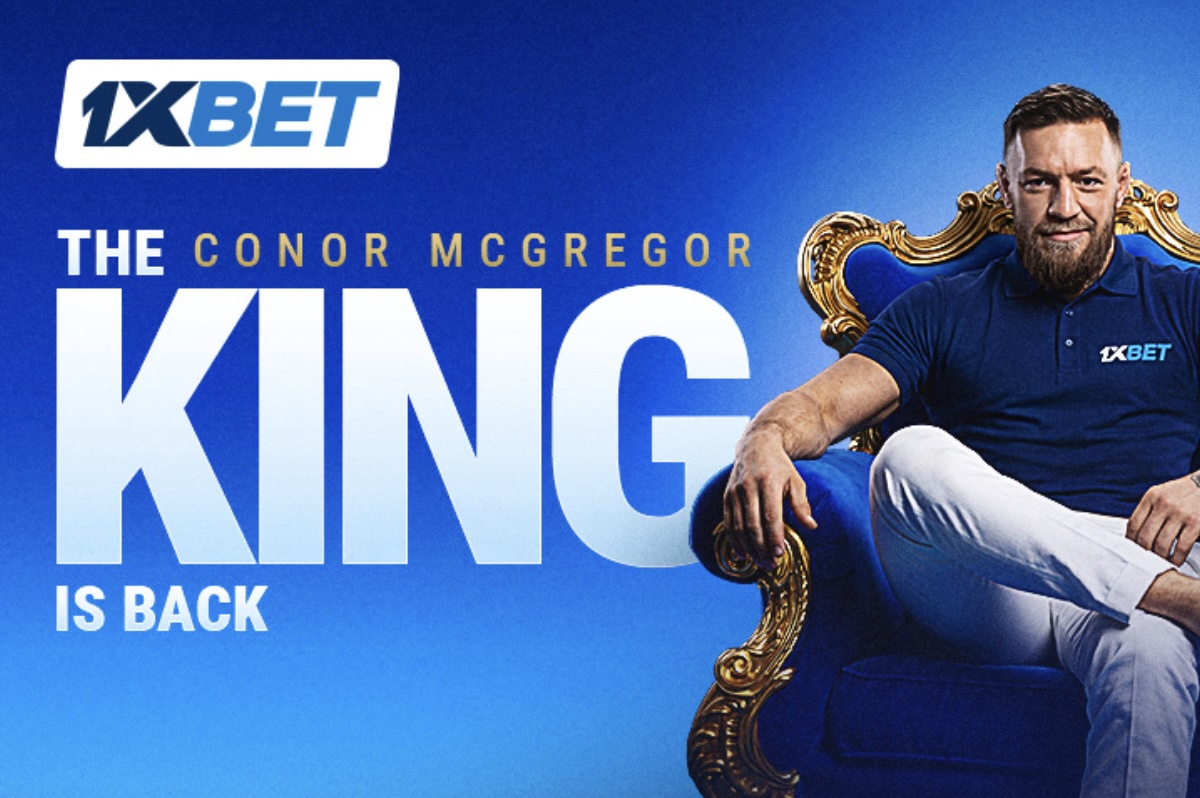King Is Back: Conor McGregor is the new 1xBet ambassador