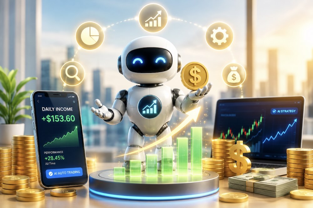 How to earn $300, $3,000 or more in passive income daily through MoneySimpler AI automated trading